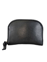 R leather zip pouch