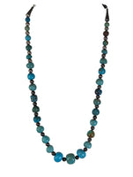 R sterling turquoise necklace