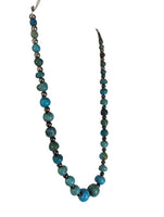 R sterling turquoise necklace