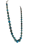 R sterling turquoise necklace