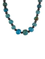 R sterling turquoise necklace