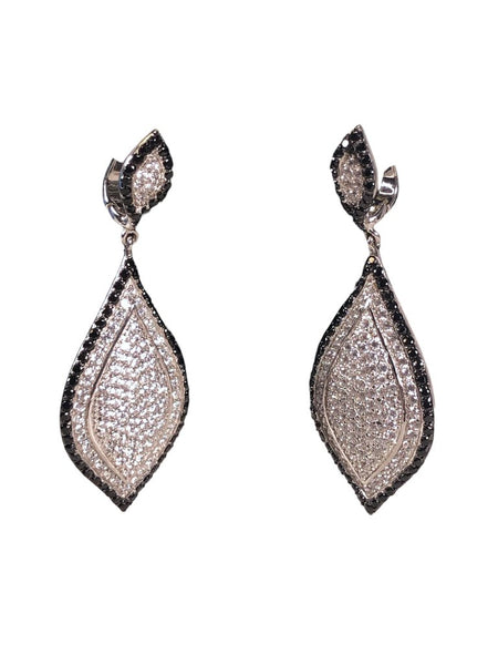 Sterling multi stone earrings