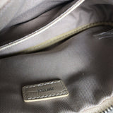 Vegan moc croc zip top handbag