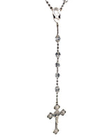 Sterling/bead rosary