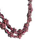 Garnet bead cluster strans