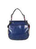 Leather Multi-color Flap Crossbody/Handbag