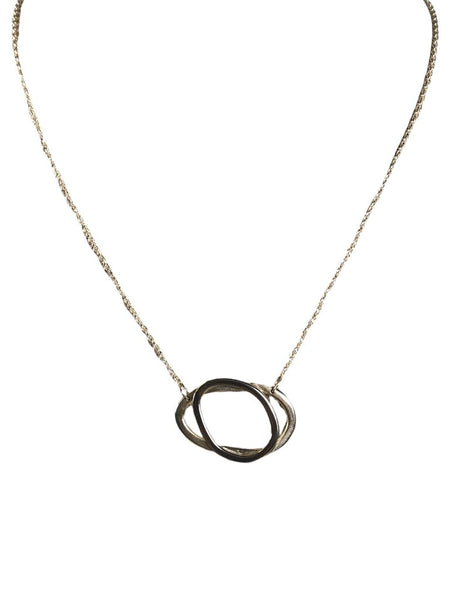 SS Double Loop Necklace