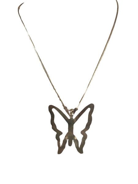 SS Butterfly Necklace