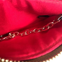 Pebble Leather Zip Top Wristlet