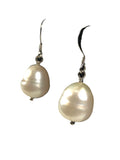 Sterling freshwater pearl earrings