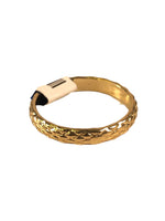 Sterling vermeil ring/band