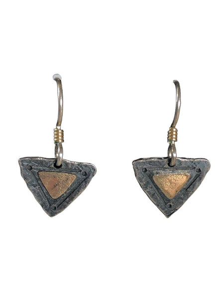 SS Modernist Triangular Earrings