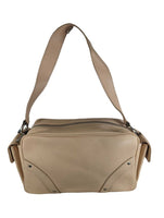 R NWT Pebbled Leather Shoulder Bag