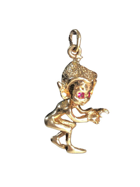 14K Elf Charm