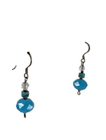 SS Stone Dangle Earrings