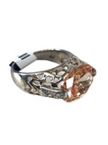 Sterling multi cz ring