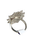 Silver filigree ring