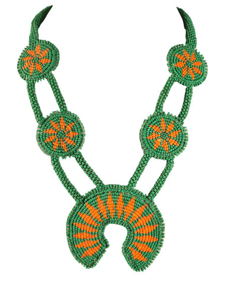 Beaded Naja Necklace