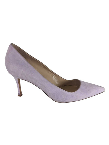 R Suede Pointed Toe