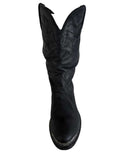 R Embroidered Western Boot