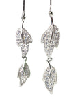 Sterling multi cz earrings