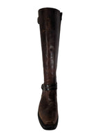 R Genuine Leather Tall Boot