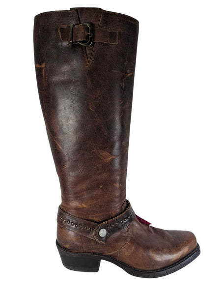 R Genuine Leather Tall Boot