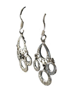 Sterling multi loop earrings