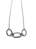 Sterling 3-link necklace