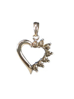 Sterling heart charm