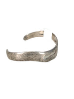 Sterling cutout cuff bracelet