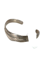 Sterling cutout cuff bracelet