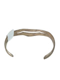 Sterling cutout cuff bracelet