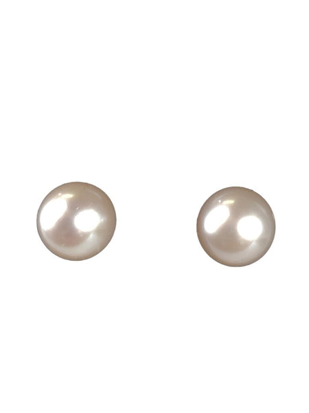 14K Cultured pearl stud earrings