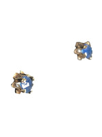 14K stud earrings