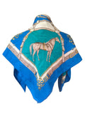 R silk horse saddle