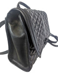 R quilted leather backpack