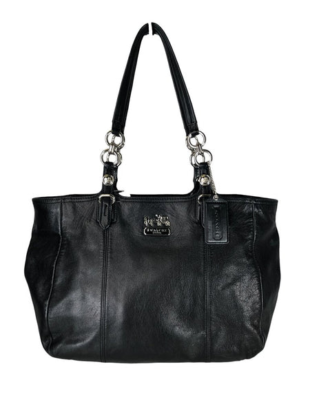 Pebble Leather Zip Top Handbag