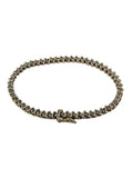 R 14k gold diamond tennis bracelet