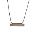 R NWT bar necklace retails $65