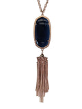 R NWT tassel pendant necklace