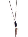 R NWT tassel pendant necklace