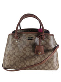 R Monogram Satchel w/Strap