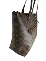 R Monogram City Tote