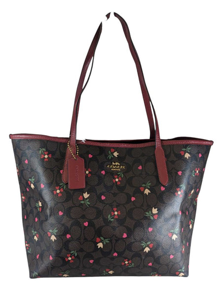 R City Tote Floral/Heart