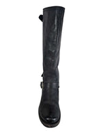 R Leather Riding Boot