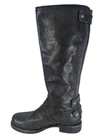 R Leather Riding Boot