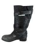 R leather mid calf