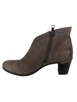 R Suede Bootie