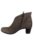 R Suede Bootie